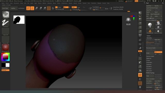 Daz Studio pro Tips: Creating male hair with zBrush смотреть онлайн