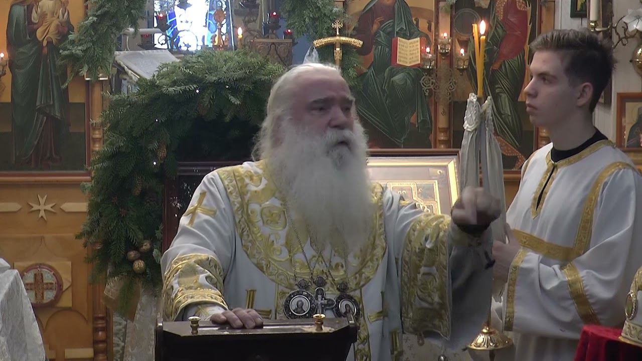 Первосвятительское Слово в неделю по Рождестве Христовом 09_01_2022 смотреть онлайн