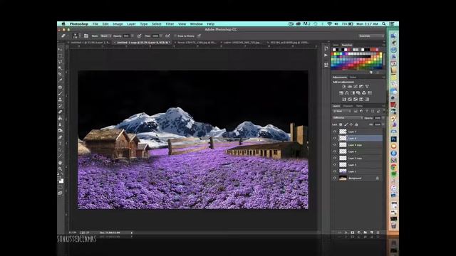 Speed Art on Photoshop CC смотреть онлайн