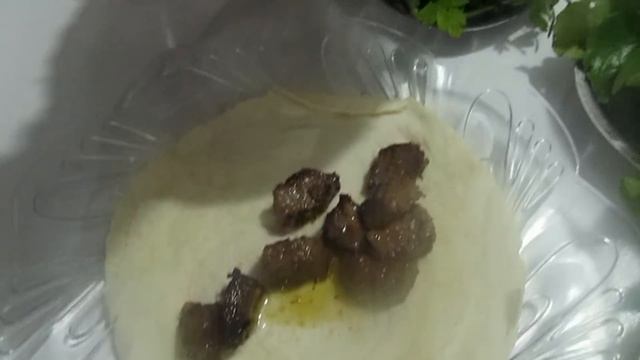 Жареная печенка в лаваше. Домашняя шаурма. смотреть онлайн