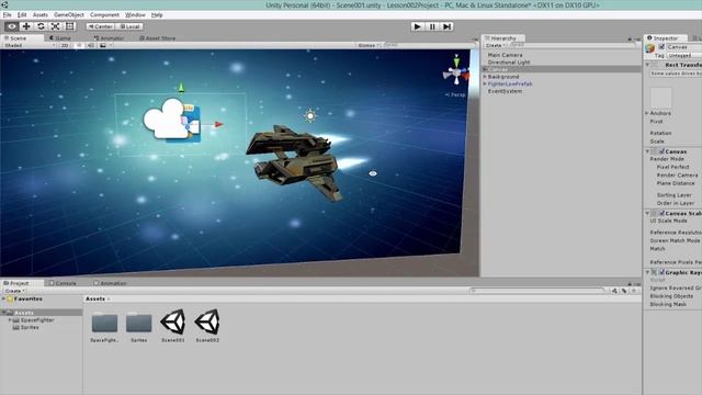 Видео курс Unity 3D User Interface. Урок 2. Выравнивания и разрешение. Полосы состояний. смотреть онлайн