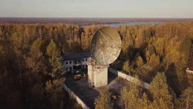 Заброшенный радар для поиска инопланетян. Радиоастрономическая станция в Нижегородской области смотреть онлайн