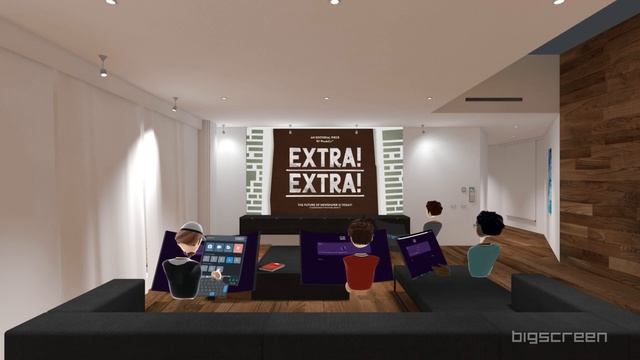 Funny Party Game in VR! -- We played "Use Your Words" with some of our users in Bigscreen. смотреть онлайн