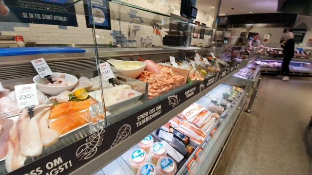 Норвежский магазин Meny. Дорого богато. Купить можно почти всё, но цены! продукты питания смотреть онлайн