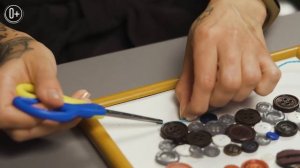 Легкая поделка из пуговиц своими руками⛵️  Панно из пуговиц ⛵️ Easy DIY from buttons