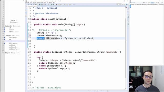 Pare de retornar NULL, use OPTIONAL do JAVA 8! смотреть онлайн