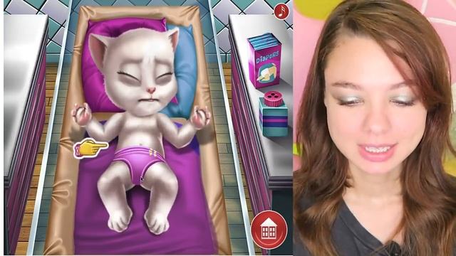 ГОВОРЯЩАЯ АНДЖЕЛА РОДИЛА МОНСТРА?! Самая странная игра про ГОВОРЯЩУЮ АНДЖЕЛУ смотреть онлайн