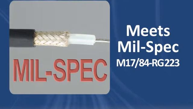 RG223 Cable - Allied Wire & Cable Product Spotlight