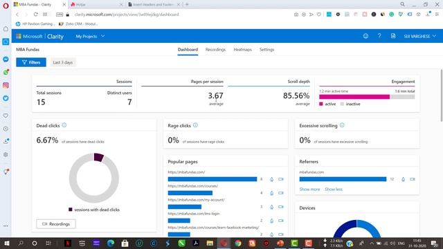 Microsoft Clarity : Free Analytics Tool , Full Review, Installation and Walkthrough смотреть онлайн