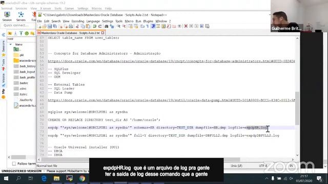 Criando um novo diretório no oracle database смотреть онлайн