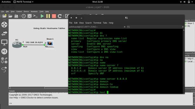Using Static Hostname Tables смотреть онлайн