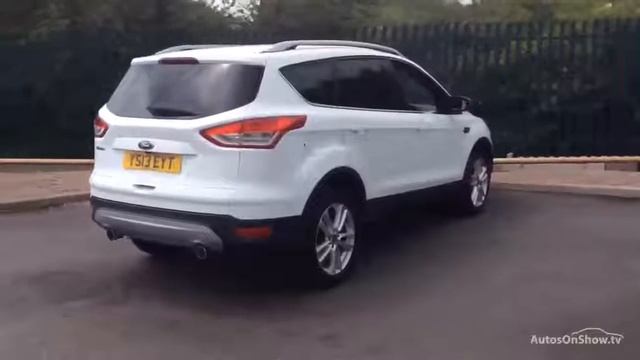 FORD KUGA TITANIUM X TDCI WHITE 2013 смотреть онлайн
