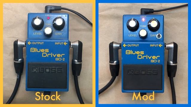 Boss BD-2 Blues Driver Mods - Interactive Binaural Demo смотреть онлайн