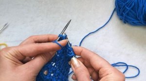 Подсмотрела у турчанок.  Объемный узор спицами из толстой пряжи. 259