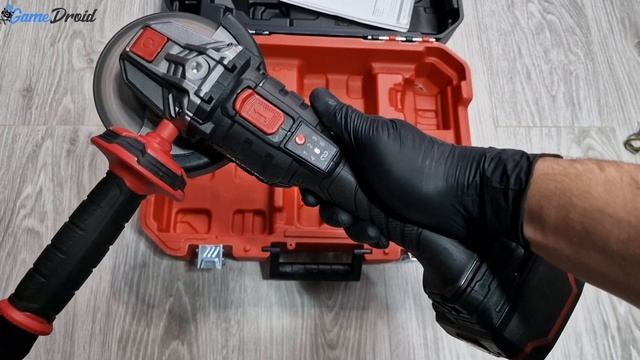 PARKSIDE PERFORMANCE Cordless Angle Grinder 20V PWSAP 20-Li D4 - Lidl - unBoxing смотреть онлайн