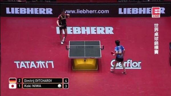 Koki Niwa vs Dimitrij Ovtcharov (WTTC 2017)