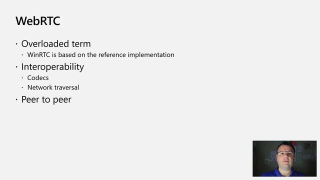 Building WebRTC into Windows Native apps with WinRTC смотреть онлайн