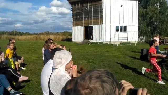 День урожая 22 августа 2020 в п.Новый Путь смотреть онлайн