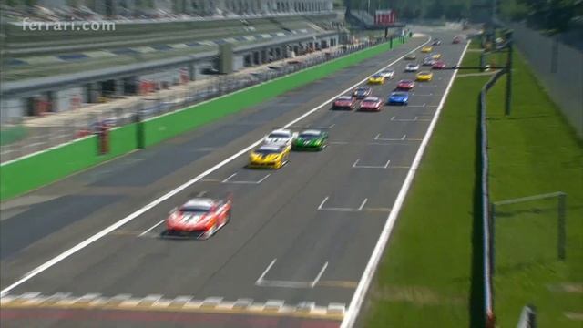 Ferrari Challenge and Passione Ferrari at Monza and Milan смотреть онлайн