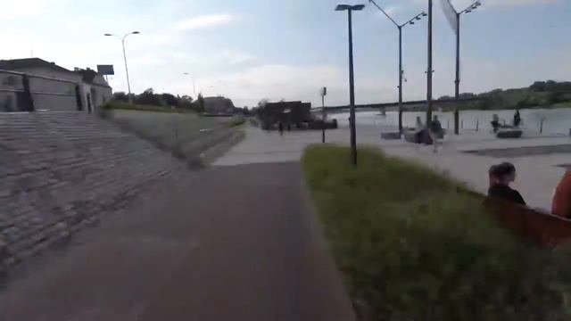 Warszawa Rowerowa | 19 km z Wawra na Żerań w 3 minuty | Hyperlapse смотреть онлайн