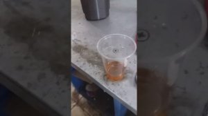 Масло легче антифриза. Видео для сомневающихся.