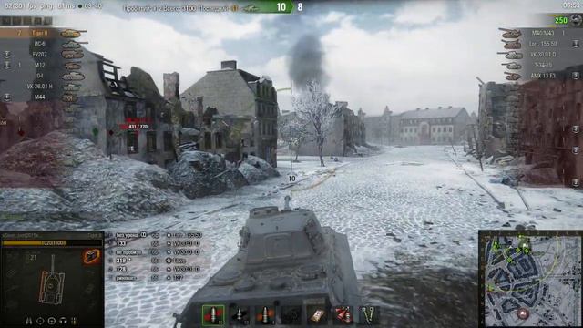 абсолютно обычный бой на Тигр 2 смотреть онлайн