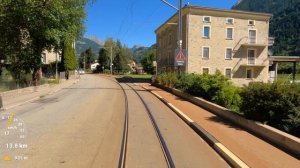 Cab ride Tirano - St. Moritz ( Bernina Raiway) 4K (July 2022)  Part 1