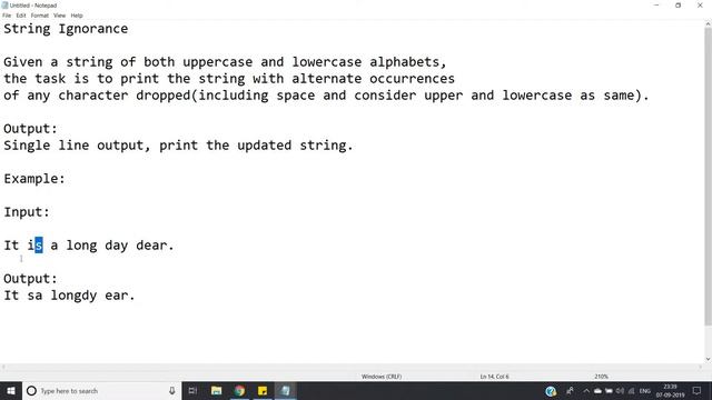 String Ignorance | JAVA смотреть онлайн