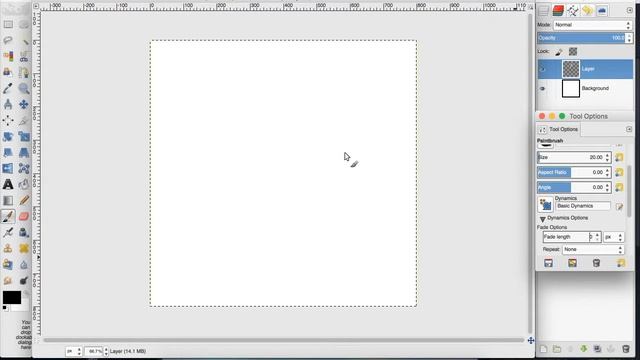 GIMP: Brush settings for Lineart (for use with Tablet) смотреть онлайн