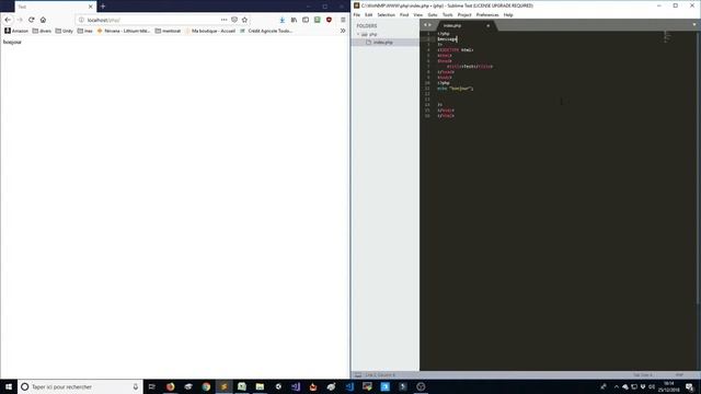 Comment intégrer du php avec du HTML? смотреть онлайн