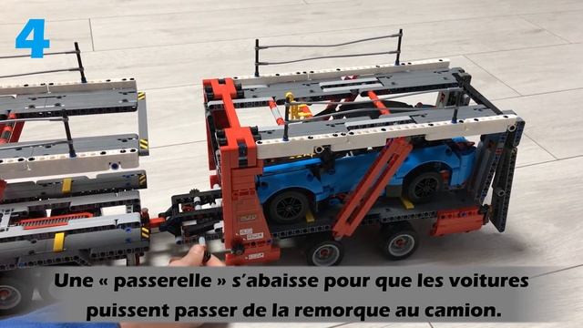 LEGO technnic 42098, Le transporteur de voitures part 1/2 - Le Brique'oleur смотреть онлайн