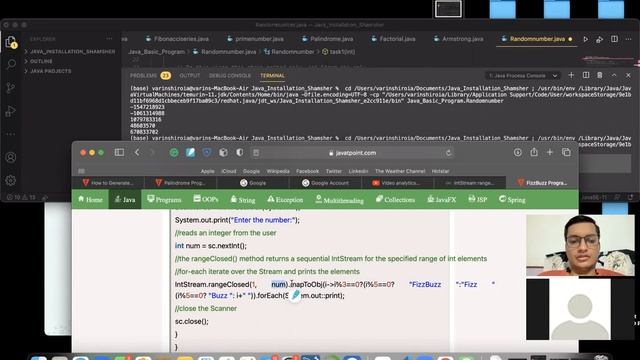 #13 Getting Hands-on in Java | Random | ints | IntStream | mapToObj | Character Frequency | Mac M1 смотреть онлайн