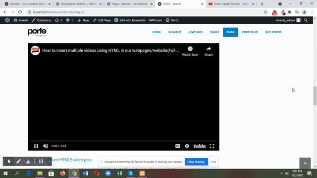 Manually build Porto theme using WordPress. смотреть онлайн