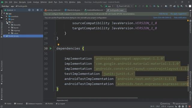 Basic of android studio setup(Android Tech) смотреть онлайн