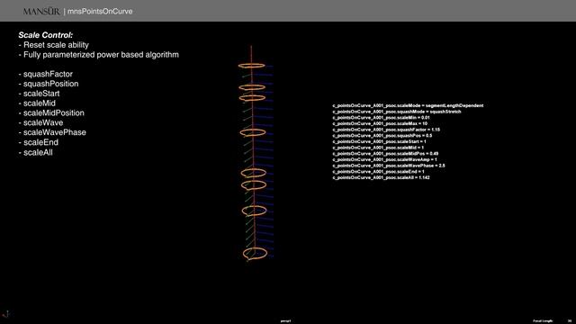 Mansur-Rig - mnsPointsOnCurve- c++ Maya plugin смотреть онлайн