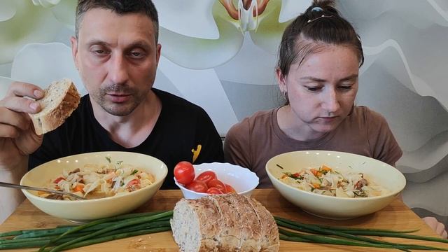 МУКБАНГ ЛАГМАН | MUKBANG LAGMAN #мукбанг
