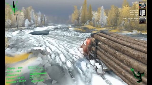 | Spin Tires | Зима в Spin Tires (мультиплеер) Часть 1 смотреть онлайн