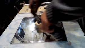 Как вырезать круглое зеркало или стекло в домашних условиях.