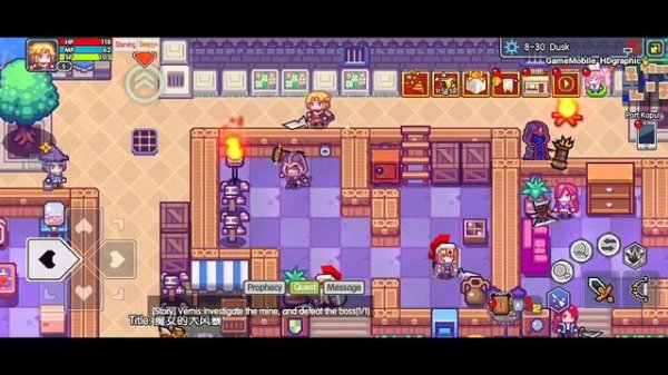 Top 13 Best 2D MMORPG Pixel Art Games Open World 2022 for Android iOS Best Pixel Art MMORPG Android