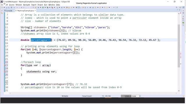 Day14- Array; Collection Framework Introduction ::JAVA смотреть онлайн