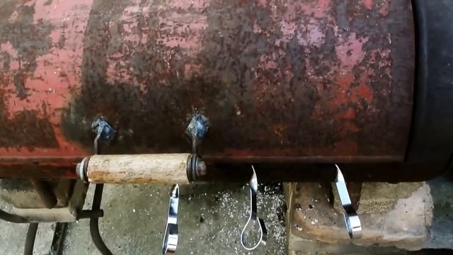 Самодельный мангал из газового баллона. смотреть онлайн