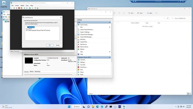 How to access or enable USB for Hyperv-v Virtual host machine | How to connect USB to hyper-v смотреть онлайн