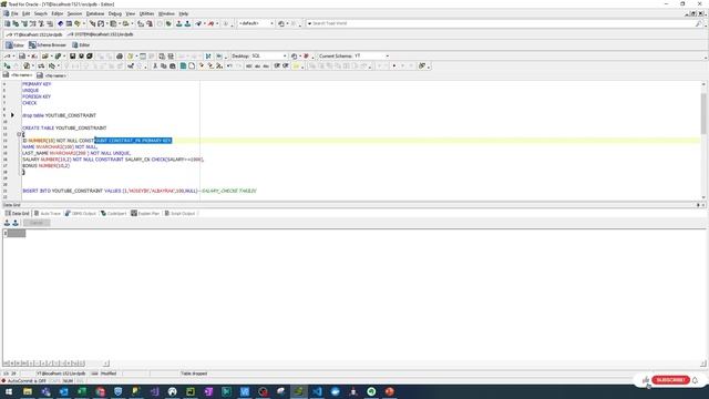 32-Constraint | SQL Tutorial смотреть онлайн