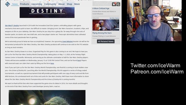 The End of Star Wars Destiny смотреть онлайн