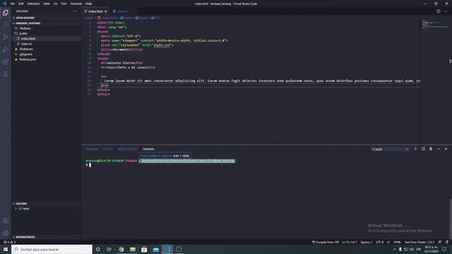 Subir cambios a tu pagina en firebase hosting смотреть онлайн