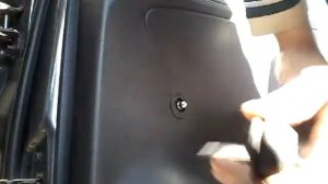 Как снять обшивку карту задней двери HUNDAI ACCENT (2013)demontaz boczka tapicerki drzwi tyl