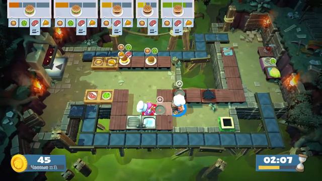 Overcooked 2 СТРИМ часть - 3 смотреть онлайн