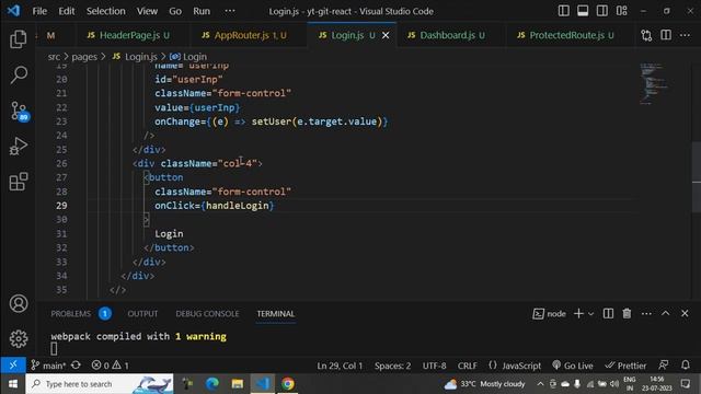 Part-82: ProtectedRoute using Navigate component in react js. #like #share#subscribe#viral#reactjs смотреть онлайн