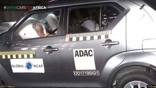 2019 Suzuki Ignis Crash Test - One Star for Child Occupant Protection смотреть онлайн