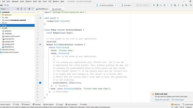 Email Authentication with Flutter Firebase in Tamil | Email & Password Authentication using Firebas смотреть онлайн